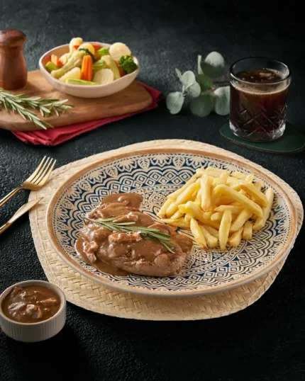 Beef fillet with mushroom