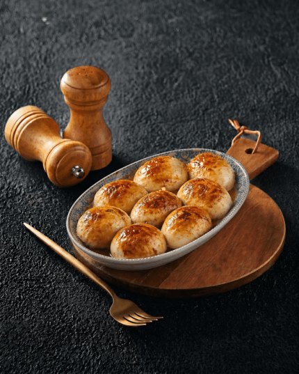 Rolled eggs