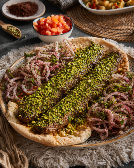 Pistachio kebab