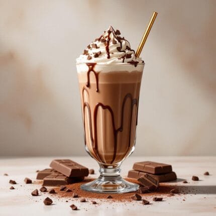Chocolate milkshake