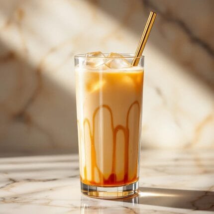 Iced Spanish latte