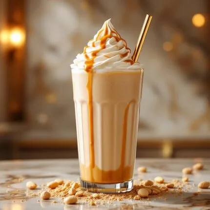 Peanut butter frappuccino