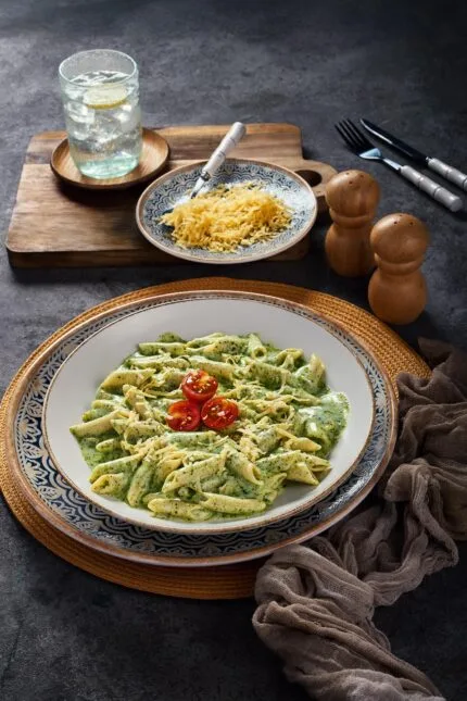Penne pesto