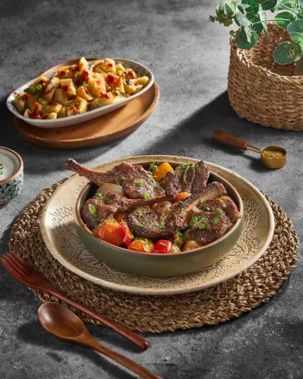 Ribs tajine (costaletta clay pot)