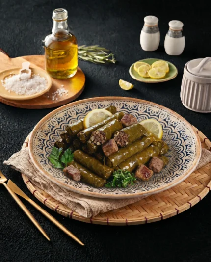 Vine leaves with meat