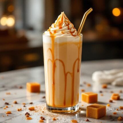 Caramel frappe