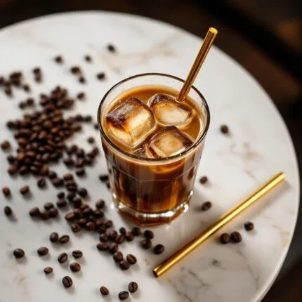 Iced coffee