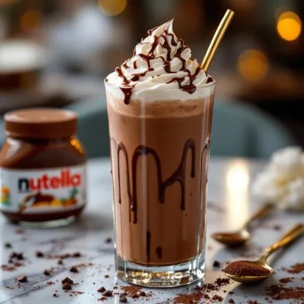 Nutella frappe