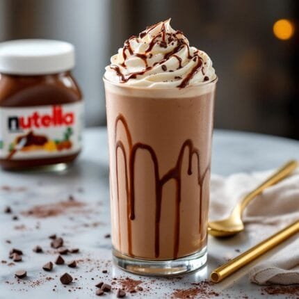 Nutella frappuccino