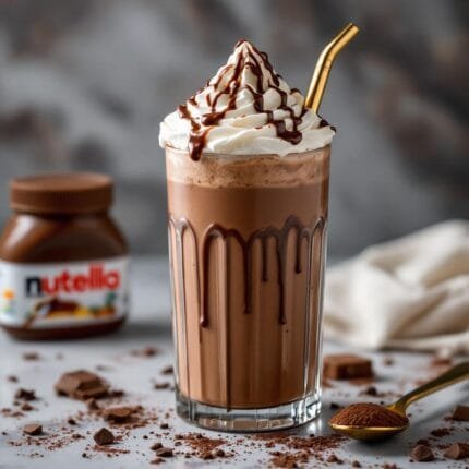 Nutella milkshake