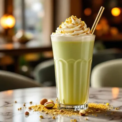 Pistachio frappuccino