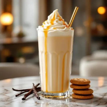 Vanilla milkshake