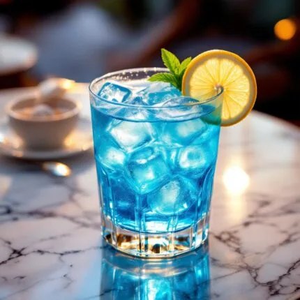 Blue shine